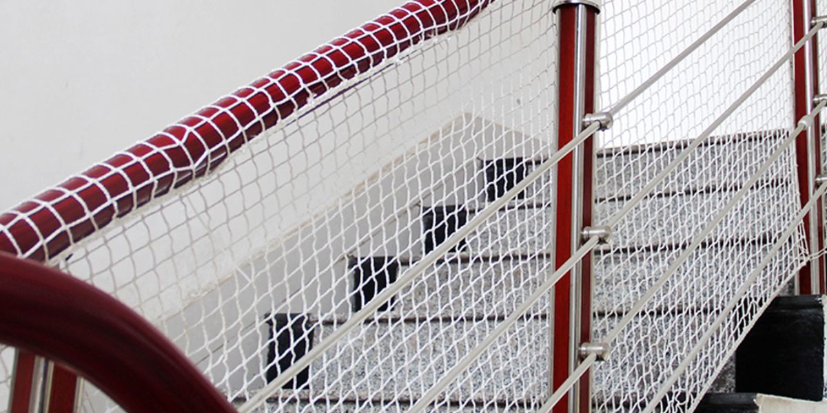 Safety Net for Stairs in Chennai & Hyderabad | Call 9966444849 for Staircase